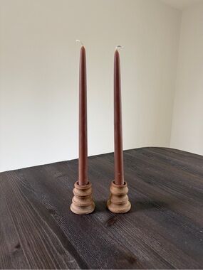 Bowman Ceramics Taper + GLOAM Candles